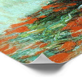 Zonnebloemen van Claude Monet Poster (Hoek)