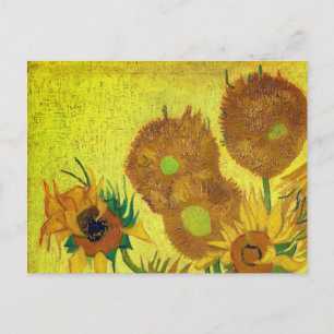 Zonnebloemen (Van Gogh) Briefkaart