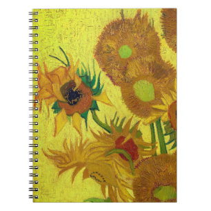 Zonnebloemen (Van Gogh) Notitieboek