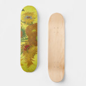 Zonnebloemen (Van Gogh) Persoonlijk Skateboard (Voorkant)