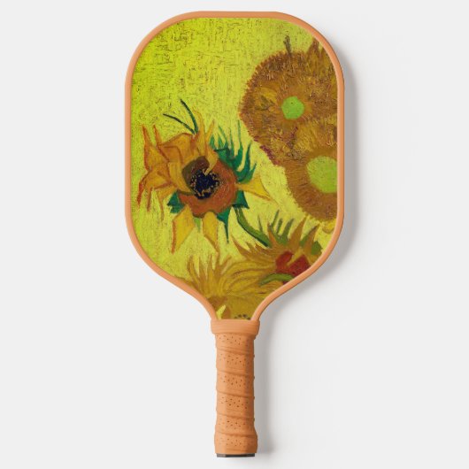 Zonnebloemen (Van Gogh) Pickleball Paddle (Voorkant)