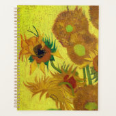 Zonnebloemen (Van Gogh) Planner (Voorkant)