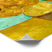 Zonnebloemen van Gogh Poster (Hoek)