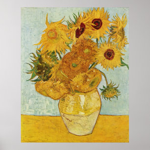 Zonnebloemen, Van Gogh Poster