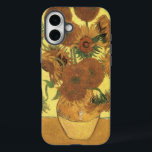 Zonnebloemen van Van Gogh iPhone 16 Plus Hoesje<br><div class="desc">Toch leven: Vase met vijftien zonnebloemen Schilderen door Vincent van Gogh Voor expressionisme is niet alleen een manier om dingen te zien: het is ook een manier om ze te maken, om ze te schilderen. Een expressionist schildert niet "vlak" en in zuivere tonen-hij breekt zijn tonen op en past hen...</div>