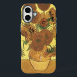 Zonnebloemen van Van Gogh iPhone 16 Plus Hoesje<br><div class="desc">Toch leven: Vase met vijftien zonnebloemen Schilderen door Vincent van Gogh Voor expressionisme is niet alleen een manier om dingen te zien: het is ook een manier om ze te maken, om ze te schilderen. Een expressionist schildert niet "vlak" en in zuivere tonen-hij breekt zijn tonen op en past hen...</div>