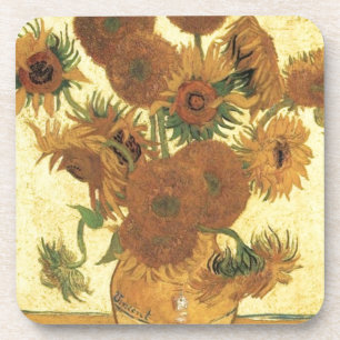 Zonnebloemen van Van Gogh Drankjes Onderzetter