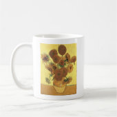 Zonnebloemen van Van Gogh Koffiemok (Links)