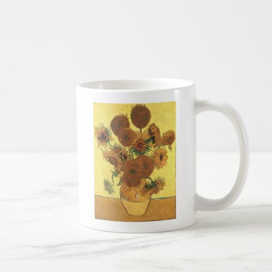 Zonnebloemen van Van Gogh Koffiemok (Rechts)