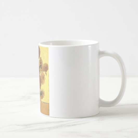 Zonnebloemen van Van Gogh Koffiemok (Rechts)