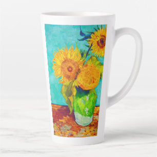 Zonnebloemen van Van Gogh Latte Mok