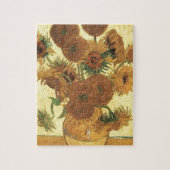 Zonnebloemen van Van Gogh Legpuzzel (Verticaal)