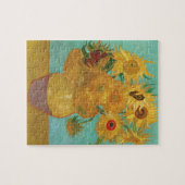 Zonnebloemen van Van Gogh Legpuzzel (Horizontaal)