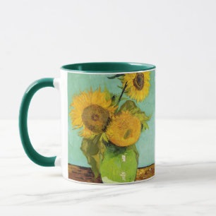 Zonnebloemen van Van Gogh Mok