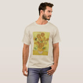 Zonnebloemen van Van Gogh T-shirt (Voorkant volledig)