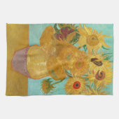 Zonnebloemen van Van Gogh Theedoek (Horizontaal)