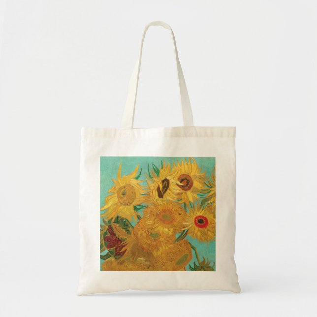 Zonnebloemen van Van Gogh Tote Bag (Voorkant)
