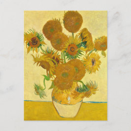 Zonnebloemen van Vincent Van Gogh Briefkaart