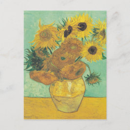 Zonnebloemen van Vincent Van Gogh Briefkaart