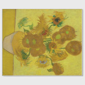 Zonnebloemen van Vincent van Gogh Cadeaupapier (Vlak)