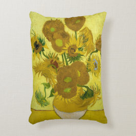 Zonnebloemen van Vincent Van Gogh Decoratief Kussen