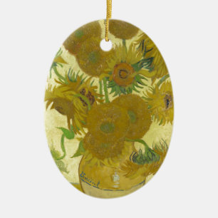 Zonnebloemen van Vincent Van Gogh Keramisch Ornament