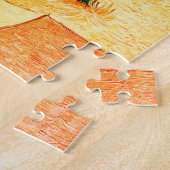  zonnebloemen van Vincent van Gogh Legpuzzel (Zijkant)