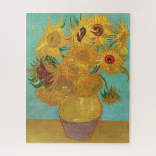 Zonnebloemen van Vincent Van Gogh Legpuzzel