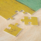 Zonnebloemen van Vincent Van Gogh Legpuzzel (Zijkant)