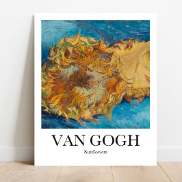 Zonnebloemen van Vincent Van Gogh Poster