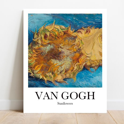 Zonnebloemen van Vincent Van Gogh Poster