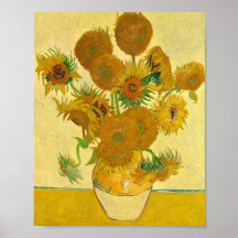 Zonnebloemen van Vincent Van Gogh