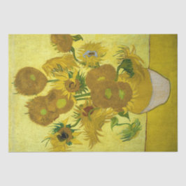 Zonnebloemen van Vincent Van Gogh Tissuepapier