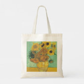 Zonnebloemen van Vincent Van Gogh Tote Bag (Achterkant)