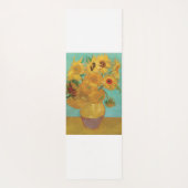 Zonnebloemen van Vincent Van Gogh Yogamat (Achterkant)