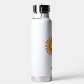 Zonnebloemen Vector Flower Waterfles (Rechts)