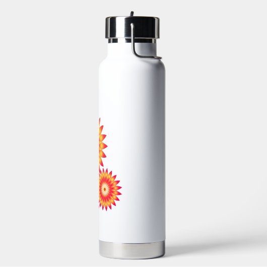 Zonnebloemen Vector Flower Waterfles (Links)