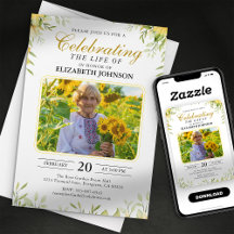 Zonnebloemen Viering Van Het Leven Funeralie Herde