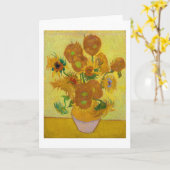 Zonnebloemen, Vincent van Gogh, 1889 Kaart (Gele Bloem)