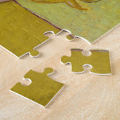 Zonnebloemen, Vincent van Gogh, 1889 Legpuzzel (Zijkant)