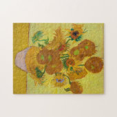 Zonnebloemen, Vincent van Gogh, 1889 Legpuzzel (Horizontaal)
