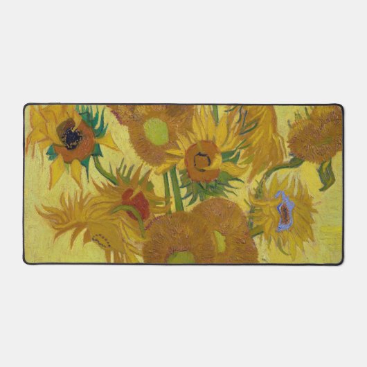 Zonnebloemen, Vincent van Gogh Bureaumat (Voorkant)