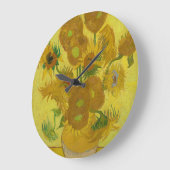 Zonnebloemen - Vincent van Gogh Grote Klok (Hoek)