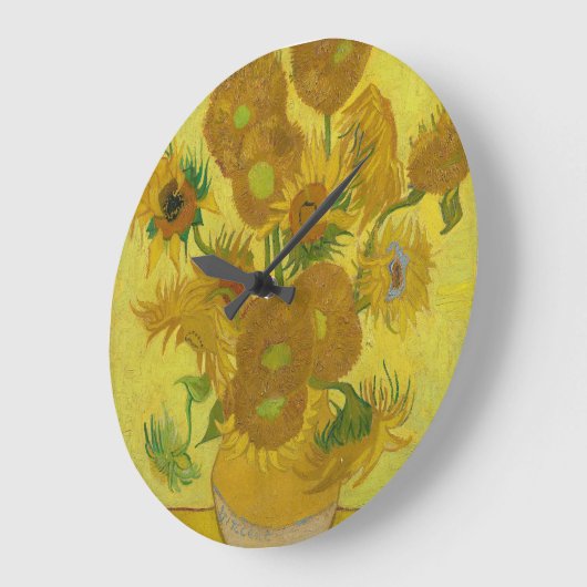 Zonnebloemen - Vincent van Gogh Grote Klok (Hoek)