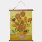 Zonnebloemen, Vincent van Gogh Hangend Wandkleed (Voorkant)