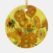Zonnebloemen, Vincent van Gogh Keramisch Ornament (Voorkant)