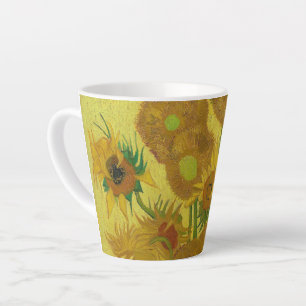 Zonnebloemen-Vincent van Gogh Klein Latte Mok