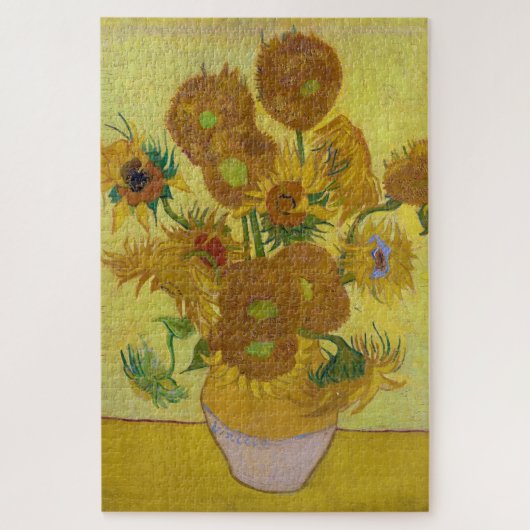 Zonnebloemen, Vincent van Gogh Legpuzzel (Verticaal)
