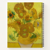 Zonnebloemen - Vincent van Gogh Notitieboek (Achterkant)