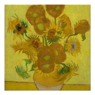 Zonnebloemen - Vincent van Gogh Perfect Poster